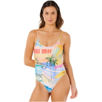 Womens Hotel Malibu Cheeky One Piece Swimsuit